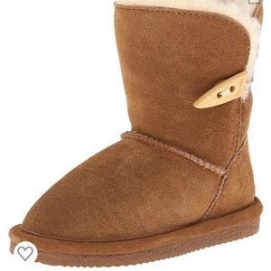 Girls Bearpaw Victorian 6186Y Victorian Boots